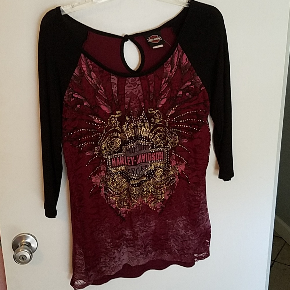 Womens 3/4 sleeves shirt